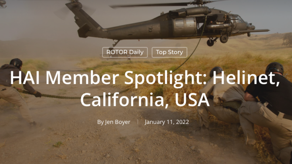 Helinet has Been Synonymous with Los Angeles Helicopter Industry for 30+ Years
