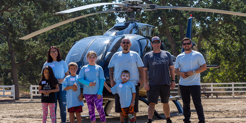 Helinet Aviation Participates in Smile High Club Kickoff Event Honoring Trevor Habberstad